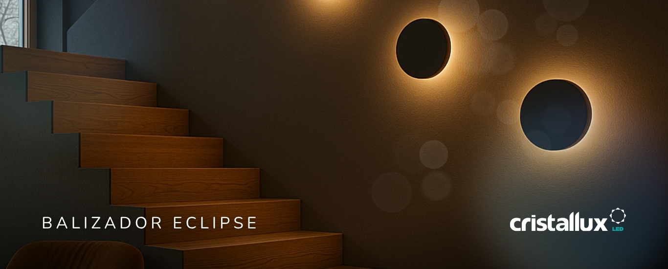 Foto do artigo Balizador Cristall Wall Eclipse