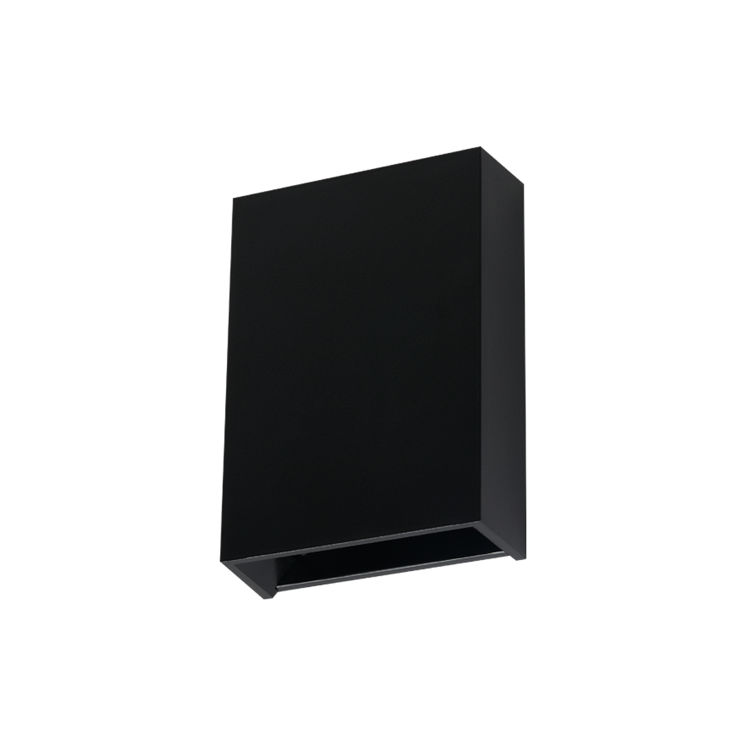 Foto do produto ARANDELA CRISTALL WALL ESSENZA FACHO DE LUZ AJUSTAVEL 4W 3000K PRETA