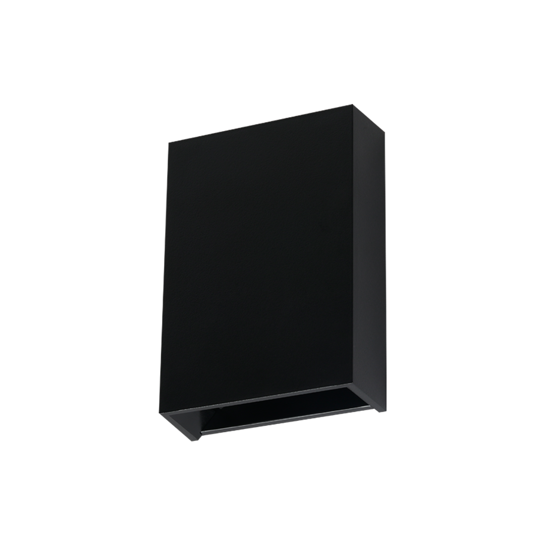 Foto do produto ARANDELA CRISTALL WALL ESSENZA FACHO DE LUZ AJUSTAVEL 4W 6500K PRETA