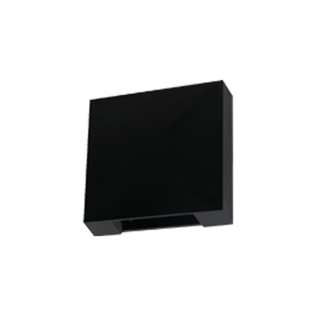 Foto do produto ARANDELA CRISTALL WALL SERENA FACHO DE LUZ AJUSTAVEL 4W 6500K PRETA