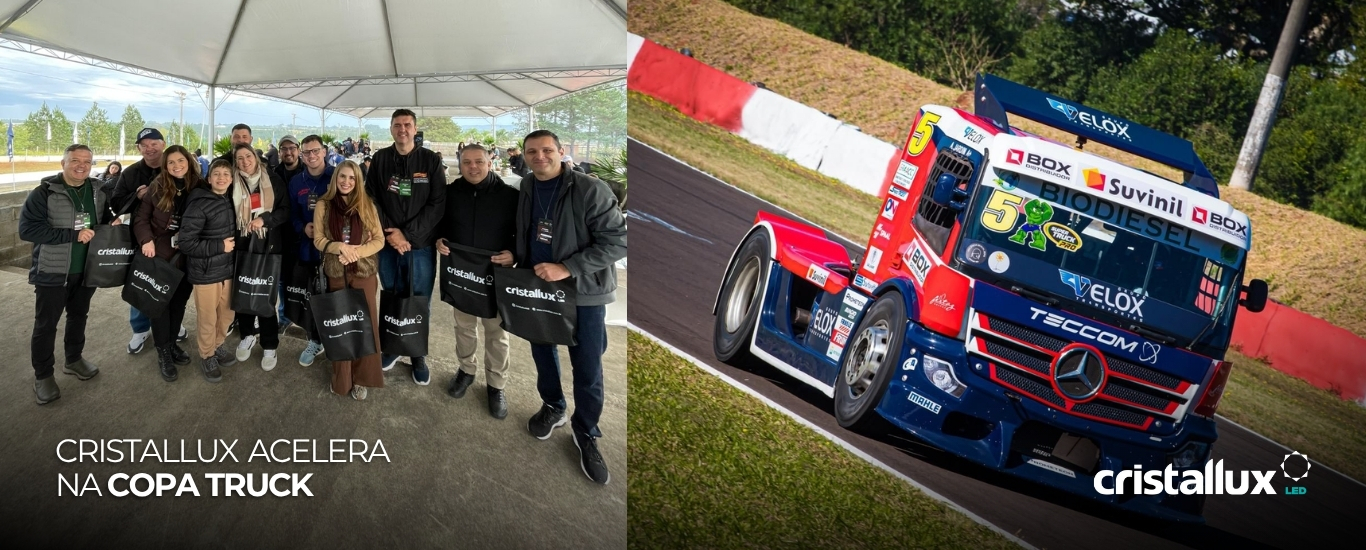 Foto do artigo Cristallux acelera na Copa Truck com BOX e Suvinil!
