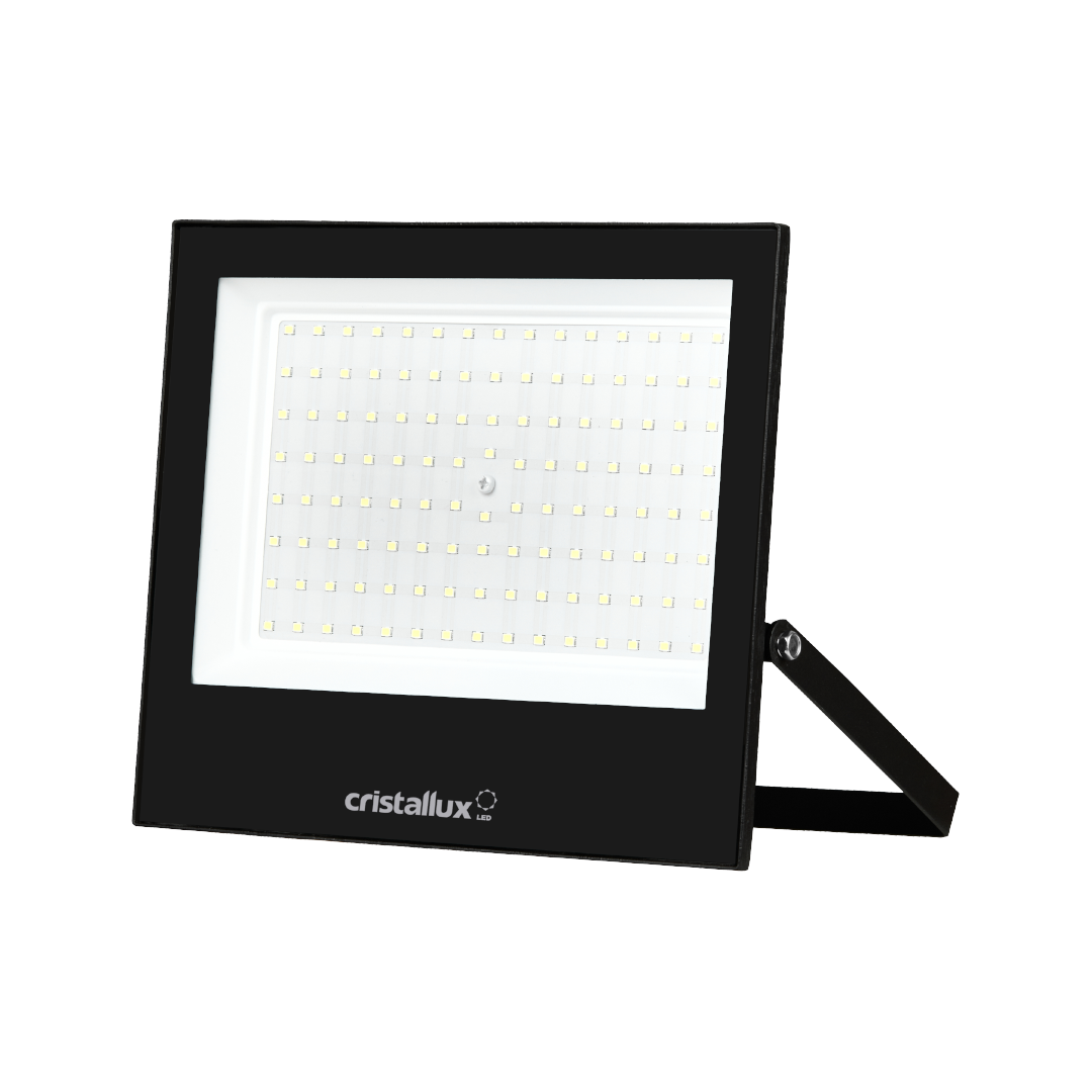 Foto do produto REFLETOR CRISTALL GARDEN MADRI 200W 5000K BIV. IP66 20000LM