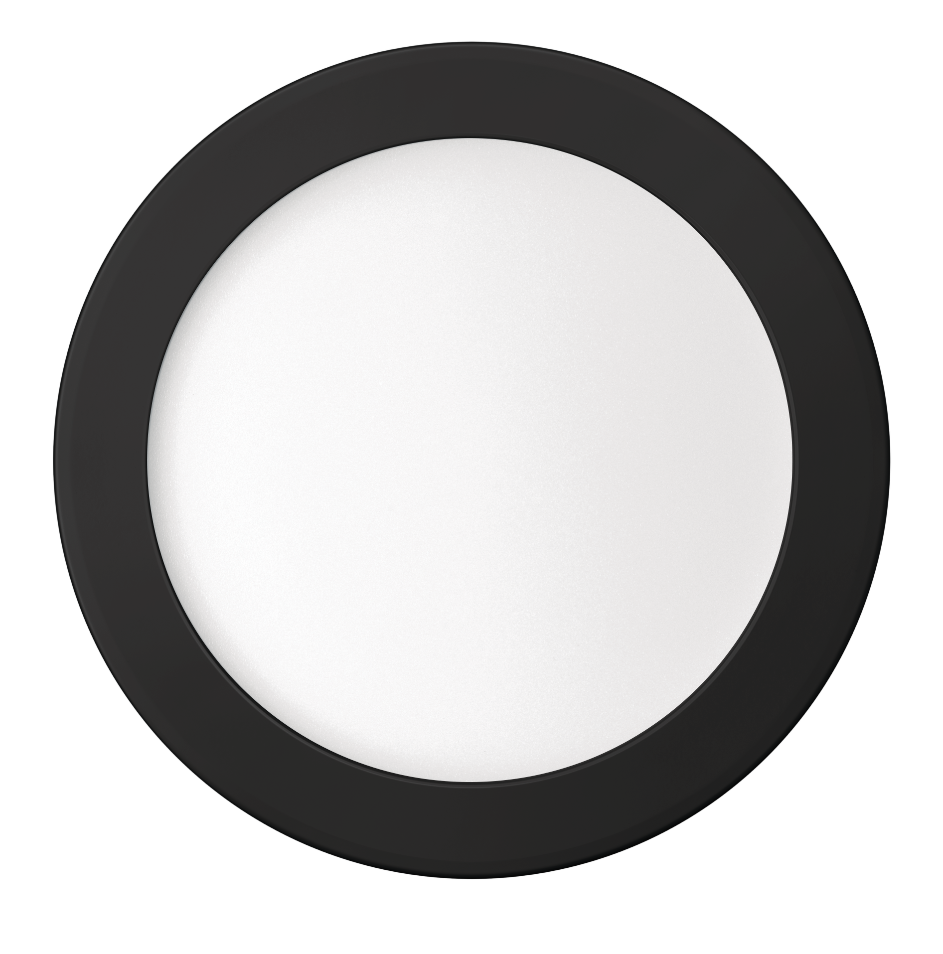 Foto do produto PAINEL CRISTALL HOME THINN EMBUTIR 18W 4000K BIV. 1260LM REDONDO PRETO