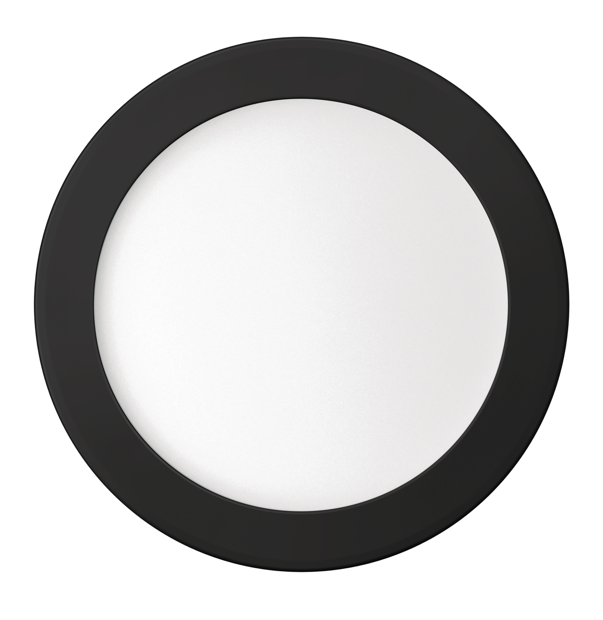 Foto do produto PAINEL CRISTALL HOME THINN EMBUTIR 24W 6500K BIV. 1680LM REDONDO PRETO