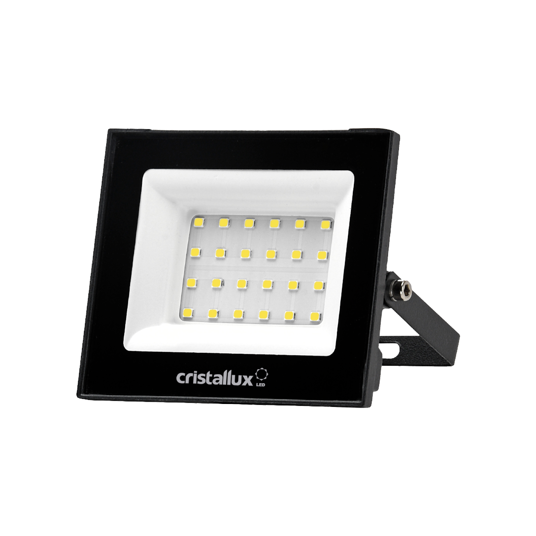 Foto do produto REFLETOR CRISTALL GARDEN VIENA 100W 6500K BIV. IP66