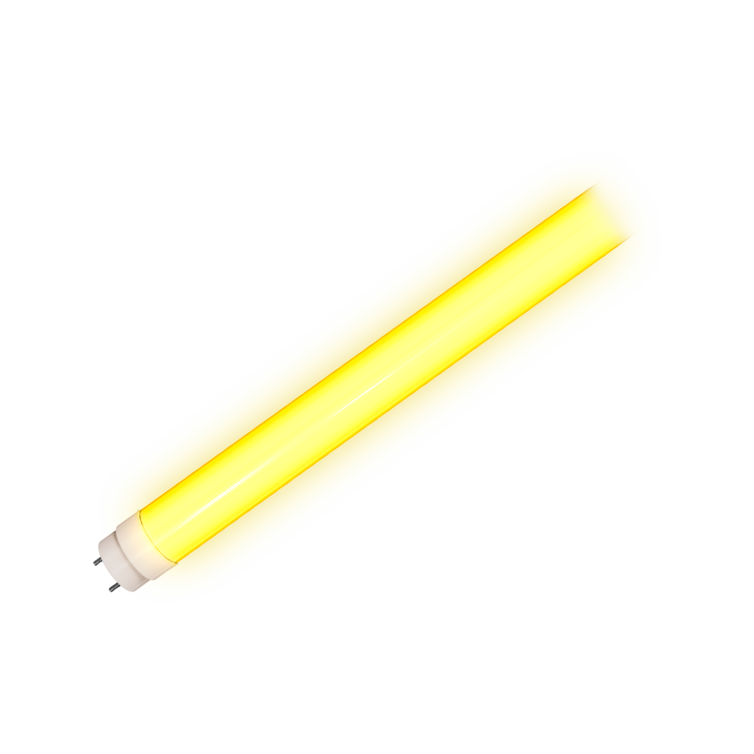 Foto do produto LAMPADA LED CRISTALL DECCOR TUBULAR T8 18W AMARELA 1850LM BIVOLT