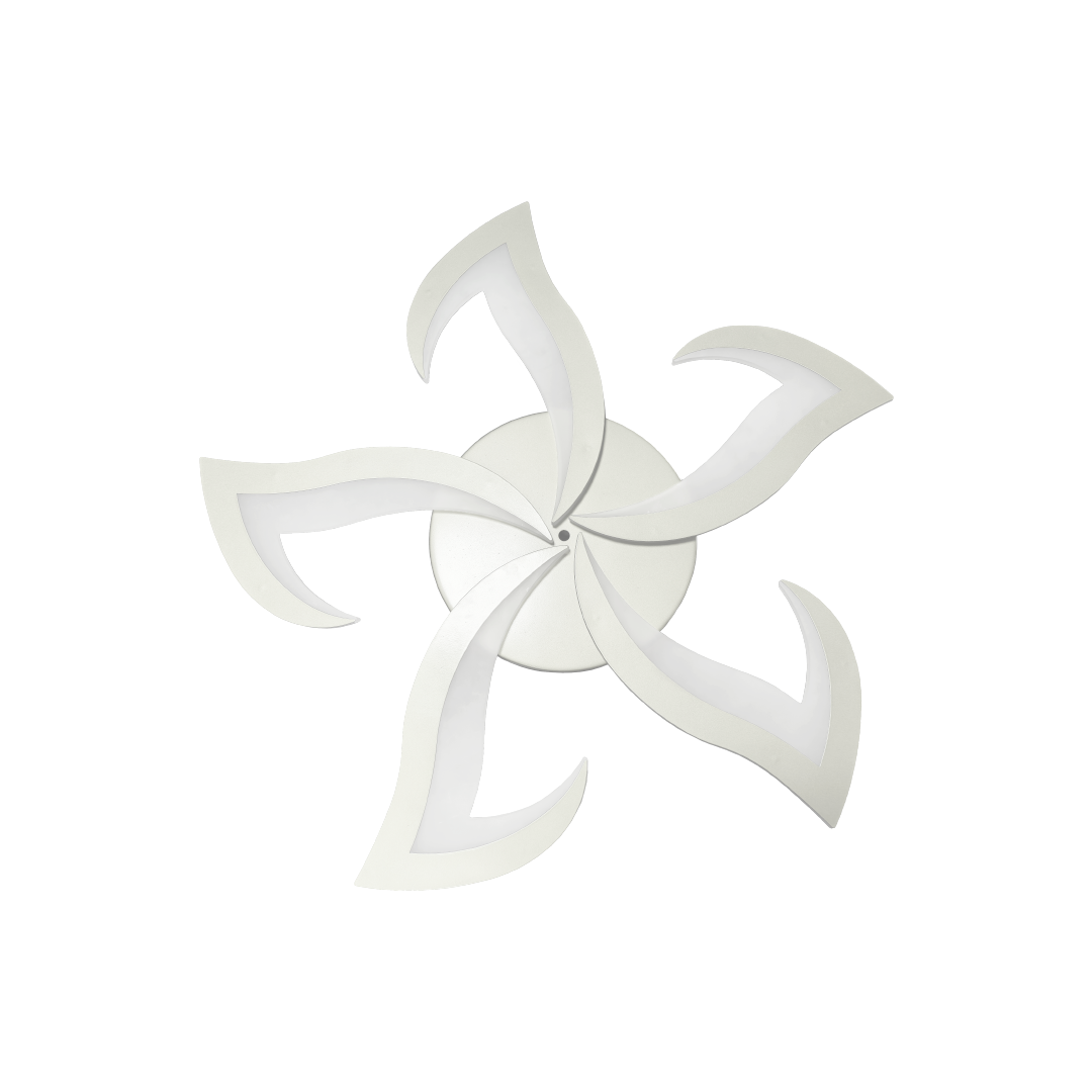 Foto do produto LUSTRE CRISTALL DECCOR BARI 30W 3000K WHITE 600XH150MM