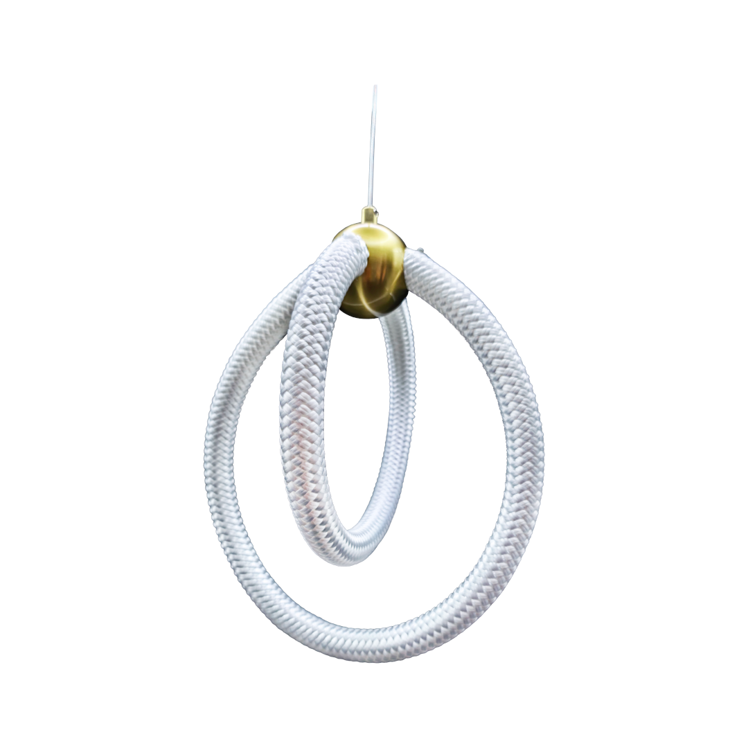 Foto do produto LUSTRE CRISTALL DECCOR LYON 25W 3000K GOLD L250XW200XH300MM