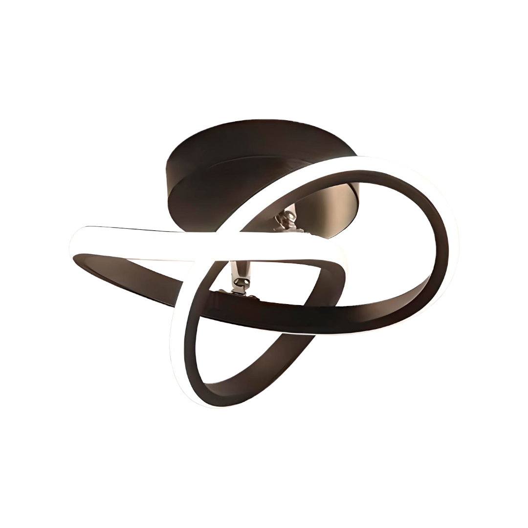 Foto do produto LUSTRE CRISTALL DECCOR PORTO 15W 3000K BLACK 250XH120MM