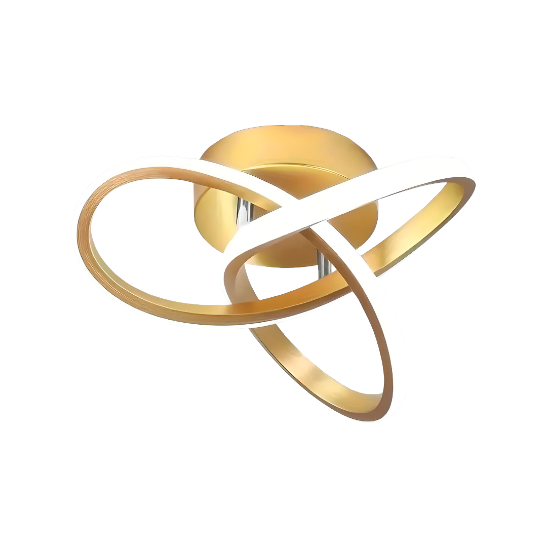 Foto do produto LUSTRE CRISTALL DECCOR PORTO 15W 3000K GOLD 250XH120MM