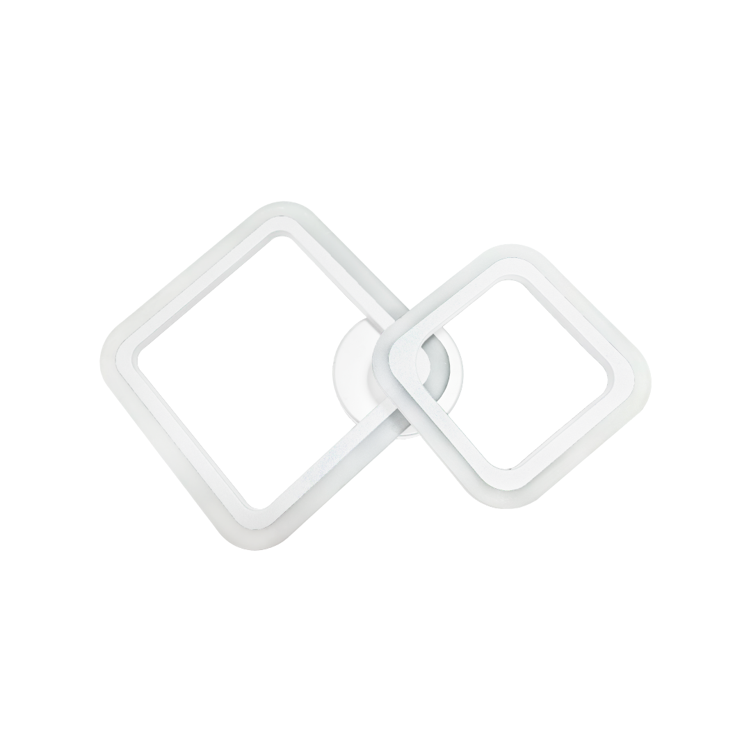 Foto do produto LUSTRE CRISTALL DECCOR SALAMANCA 20W 3000K WHITE  L500XW400XH100MM