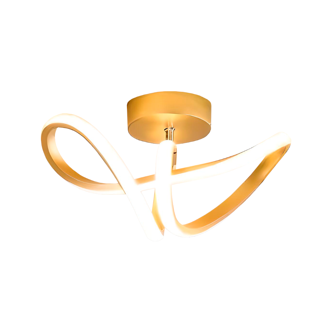 Foto do produto LUSTRE CRISTALL DECCOR SARAGOCA 15W 3000K GOLD L300XW130XH130MM