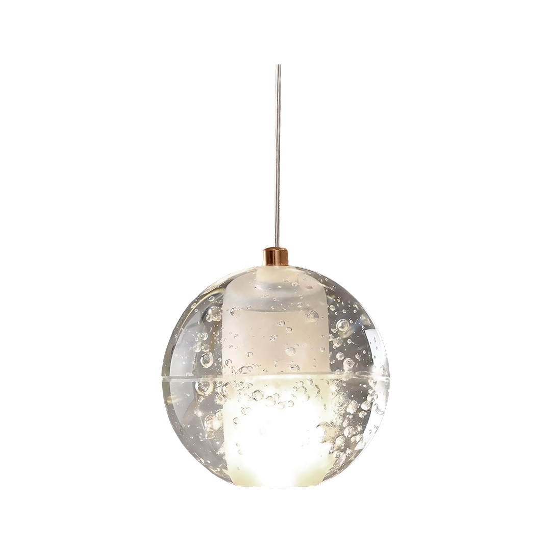 Foto do produto PENDENTE CRISTALL DECCOR BRESCIA 03W CHROME 3000K