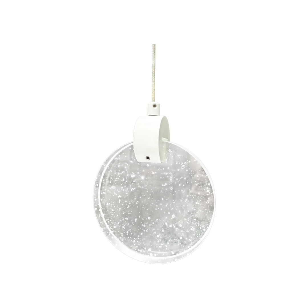 Foto do produto PENDENTE CRISTALL DECCOR ORUS 03W WHITE 3000K