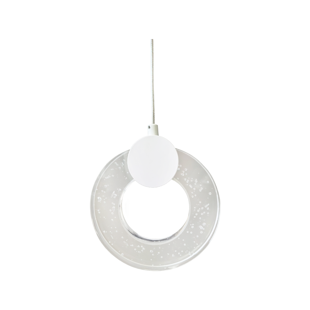 Foto do produto PENDENTE CRISTALL DECCOR RAVENA 03W WHITE 3000K