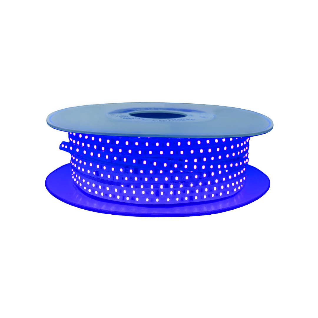 Foto do produto FITA LED CRISTALL PRO ENERGY 100M 220V 7W/M AZUL 560LM/M IP33 120LEDS/M