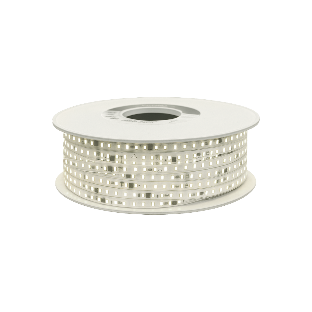Foto do produto FITA LED CRISTALL PRO ENERGY 100MT 110V 13W/M 6500K 1170LM/M IP33 240LED/M