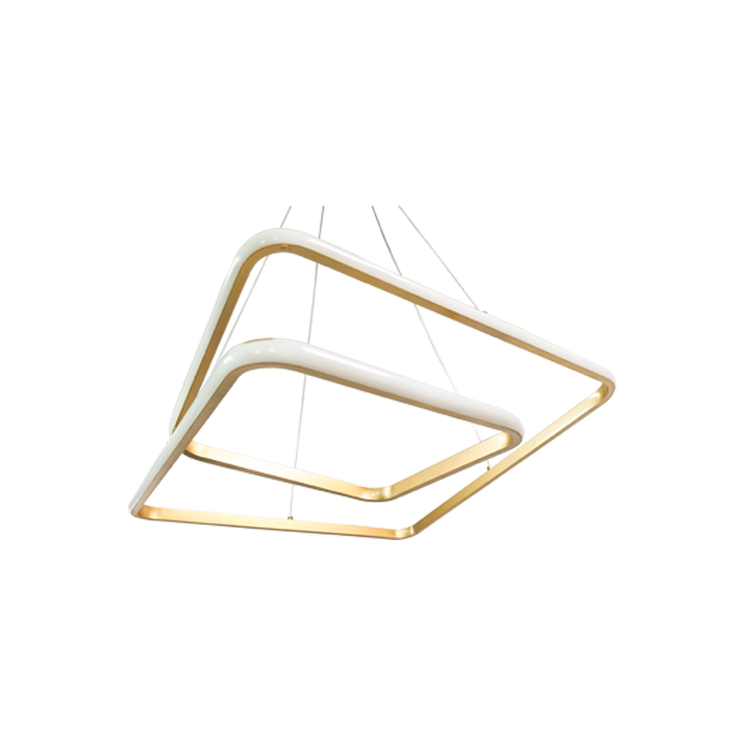 Foto do produto LUSTRE CRISTALL DECCOR CADIS 40W 3000K GOLD L500XW500XH150MM