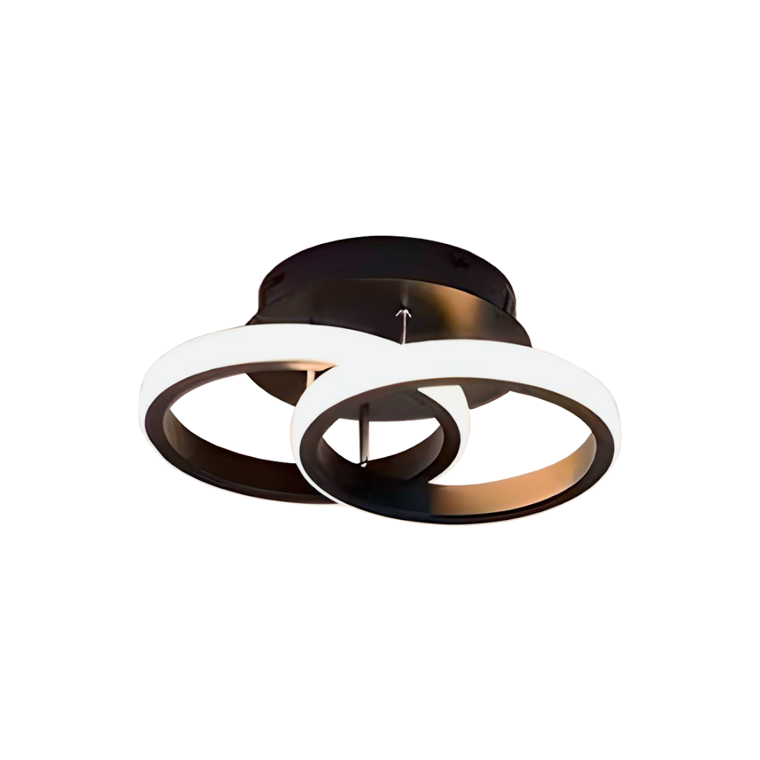 Foto do produto LUSTRE CRISTALL DECCOR ESTRASBURGO 15W 3000K BLACK L250XW170XH100MM