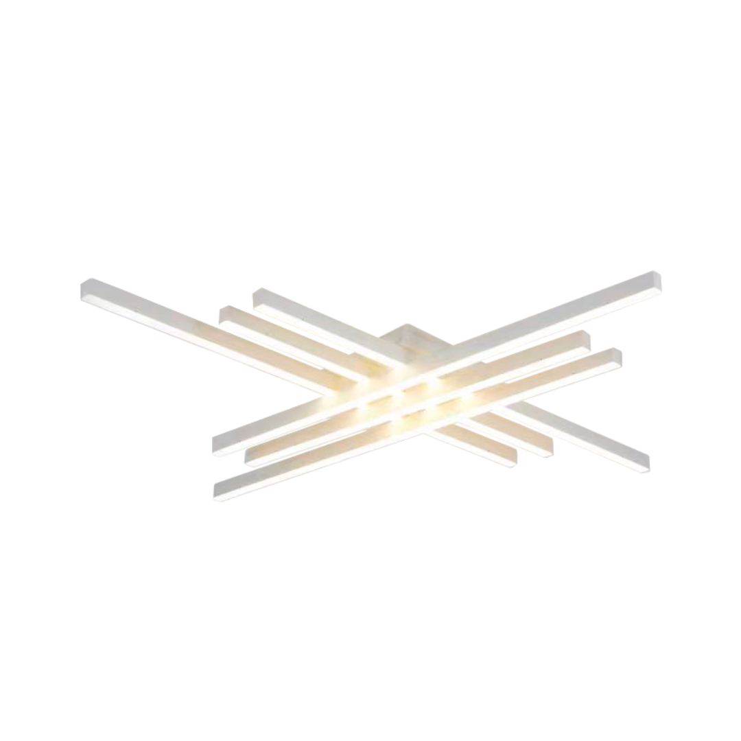 Foto do produto LUSTRE CRISTALL DECCOR GRECIA 40W 3000K WHITE L1200X1200X105MM