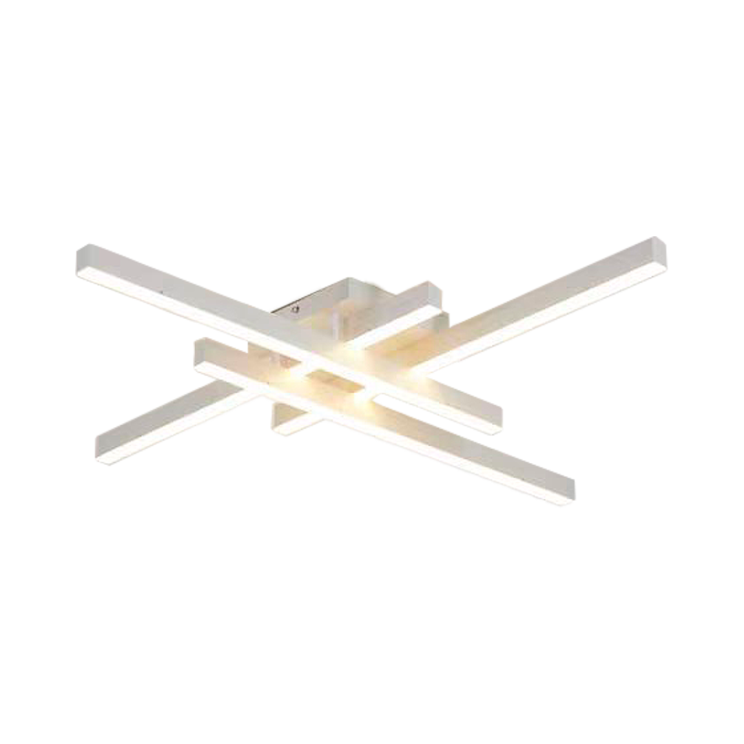 Foto do produto LUSTRE CRISTALL DECCOR LODZ 25W 3000K WHITE L850X850X80MM