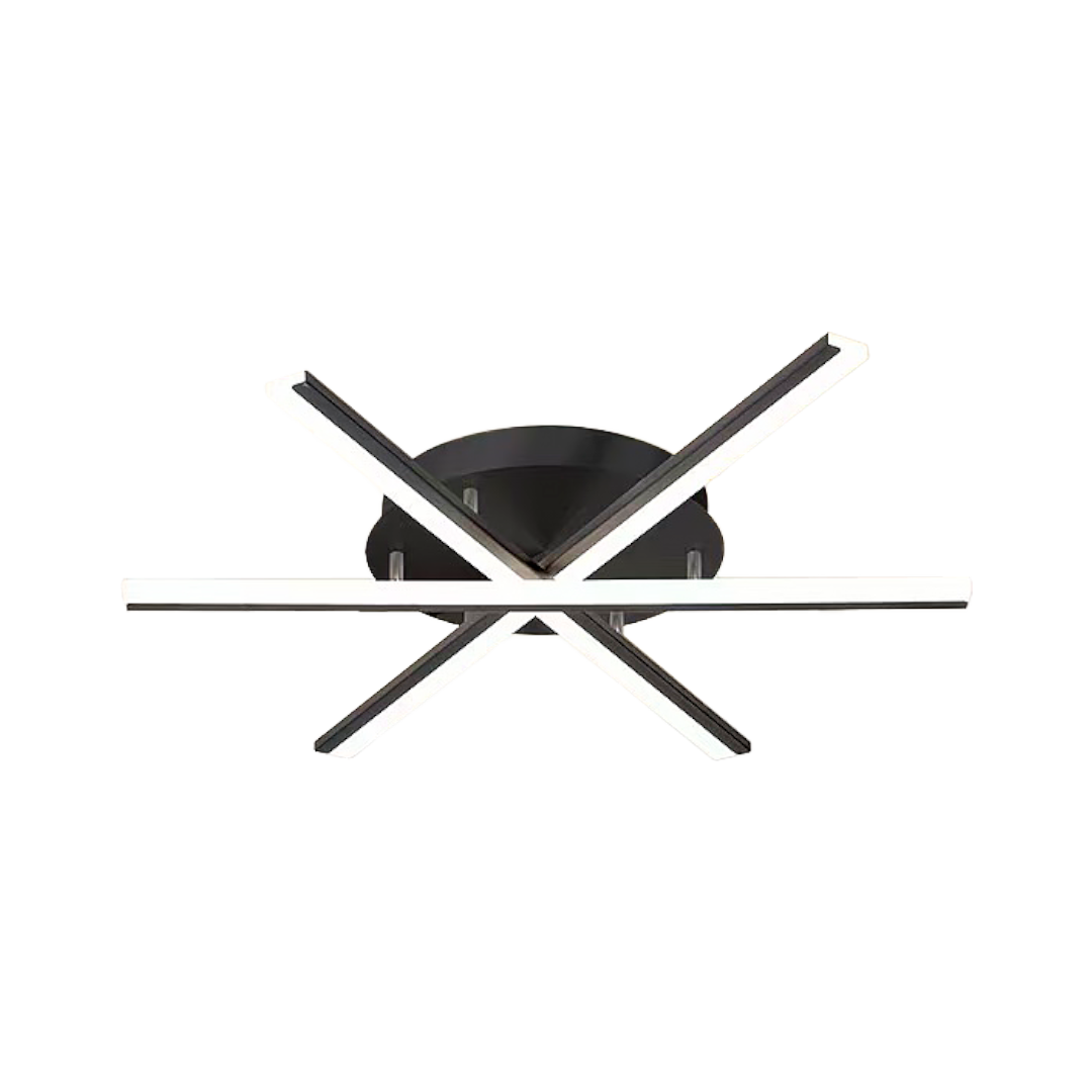 Foto do produto LUSTRE CRISTALL DECCOR MARIBOR 25W 3000K BLACK D830XH130MM