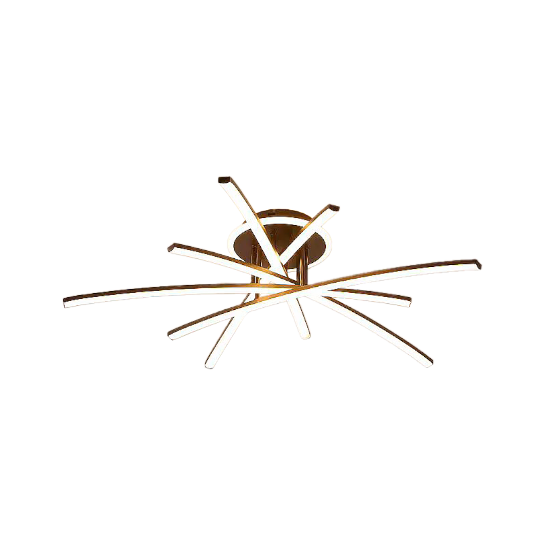 Foto do produto LUSTRE CRISTALL DECCOR MOSTAR 40W 3000K BLACK D1200XH100MM