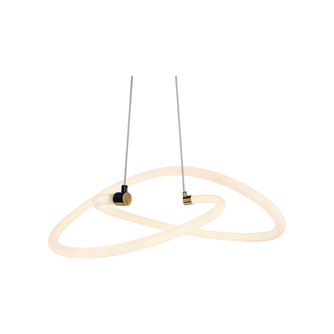 Foto do produto LUSTRE CRISTALL DECCOR NAPOLI 30W 3000K WHITE L540XW180XH250MM