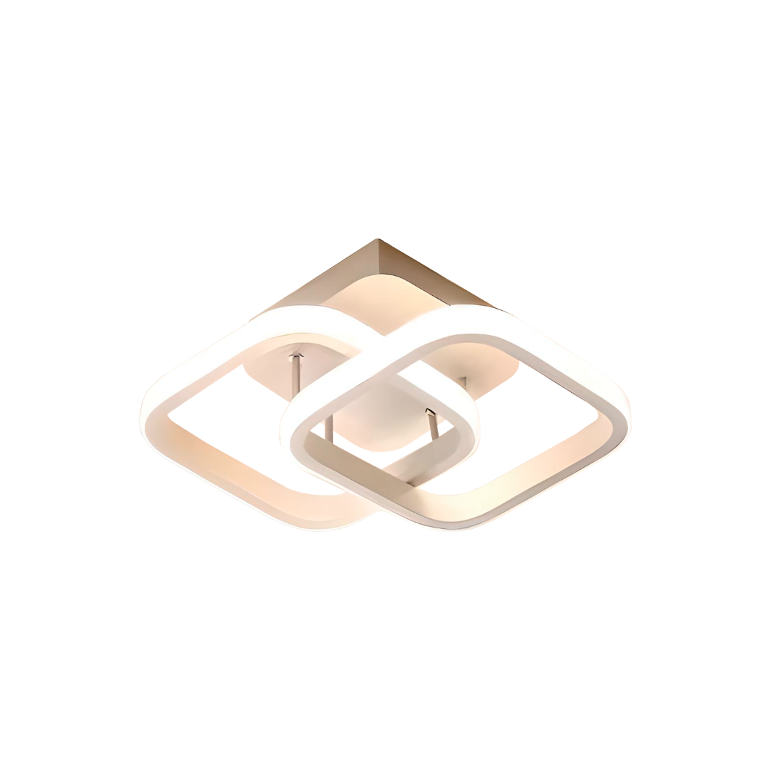 Foto do produto LUSTRE CRISTALL DECCOR PALERMO 15W 3000K WHITE L260XW260XH85MM