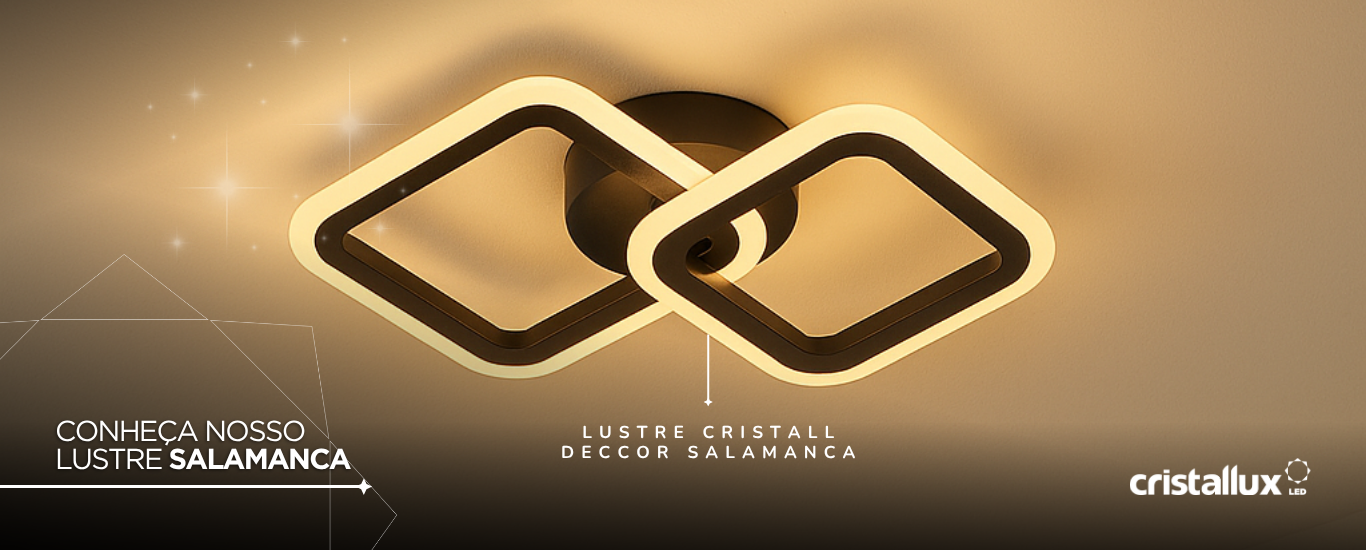 Foto do artigo Lustre Cristall Deccor Salamanca