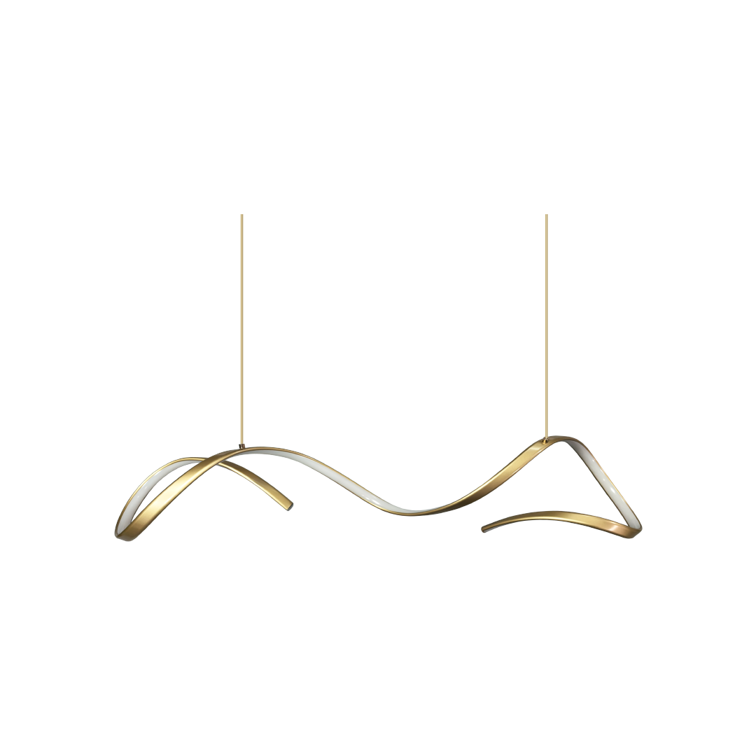 Foto do produto LUSTRE CRISTALL DECCOR SARAJEVO 30W 3000K GOLD L900XW160XH180MM