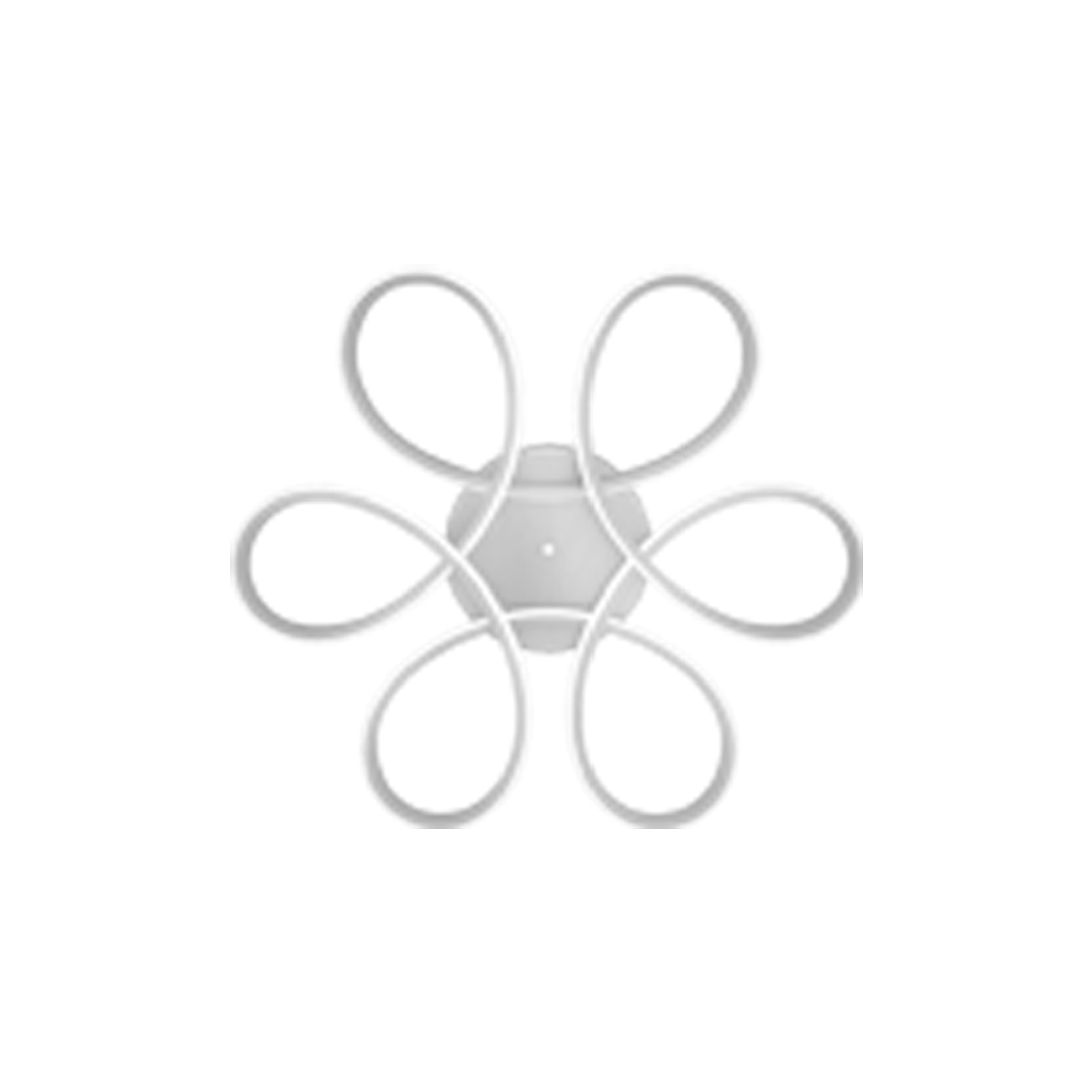 Foto do produto LUSTRE CRISTALL DECCOR STAVANGER 40W 3000K BRUSHED SILVER D600MM