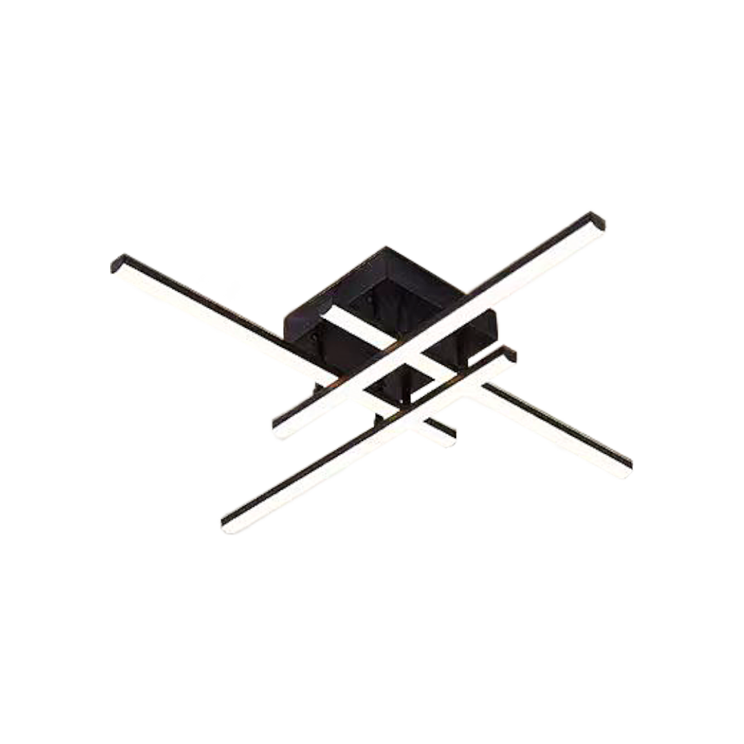 Foto do produto LUSTRE CRISTALL DECCOR TALLIN 20W 3000K BLACK D600MM