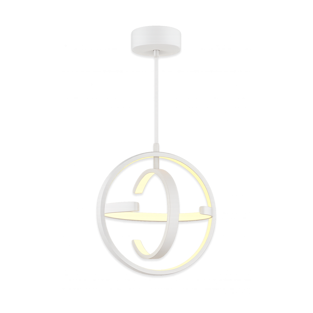 Foto do produto LUSTRE CRISTALL DECCOR TOURS 30W 3000K WHITE 350MM