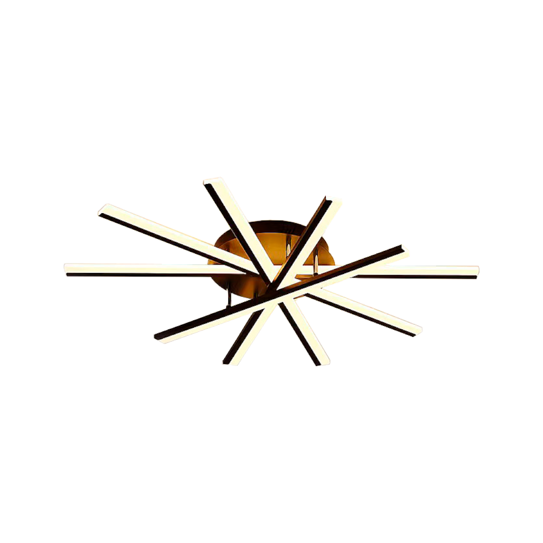 Foto do produto LUSTRE CRISTALL DECCOR ZADAR 40W 3000K BLACK D900XH130MM