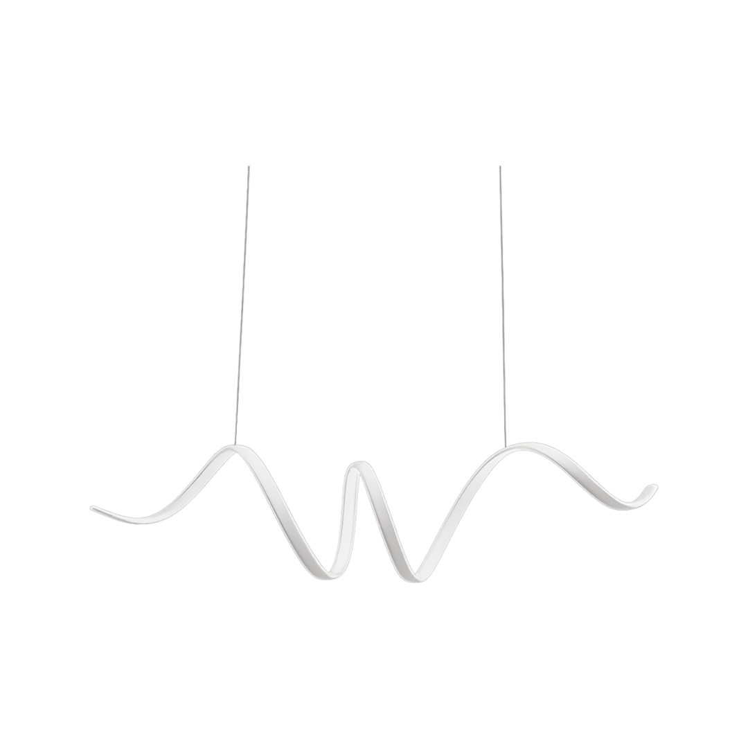 Foto do produto LUSTRE CRISTALL DECCOR ZAGREB 25W 3000K WHITE L900XW150XH150MM