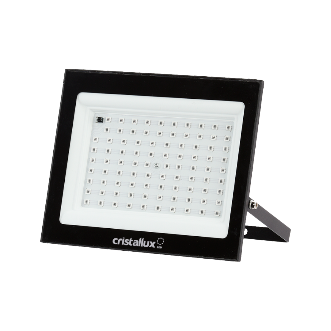 Foto do produto REFLETOR CRISTALL GARDEN MADRI 300W RGB BIV. IP66