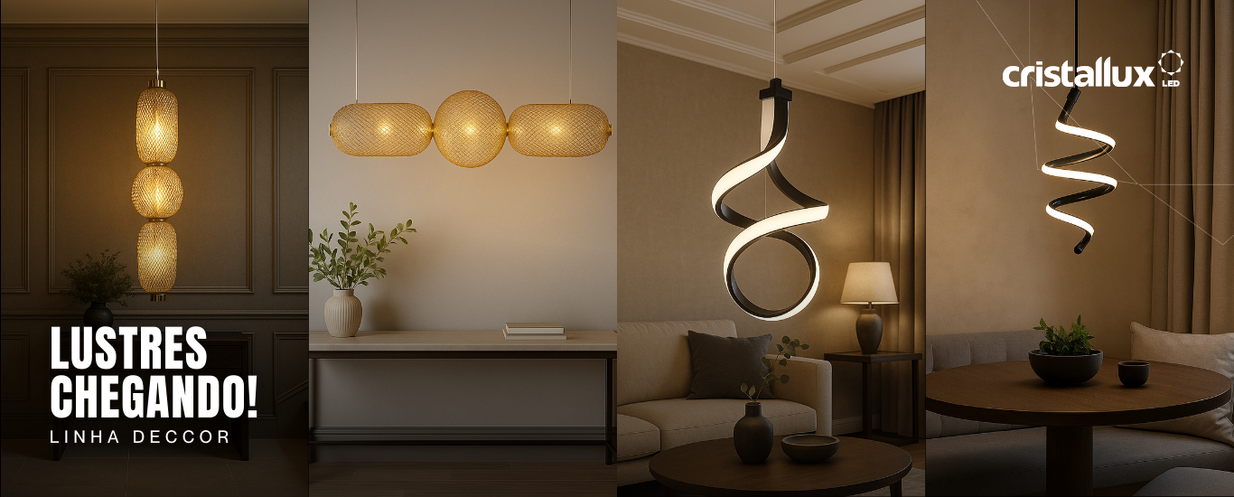 Foto do artigo Lustres Chegando! Linha Deccor