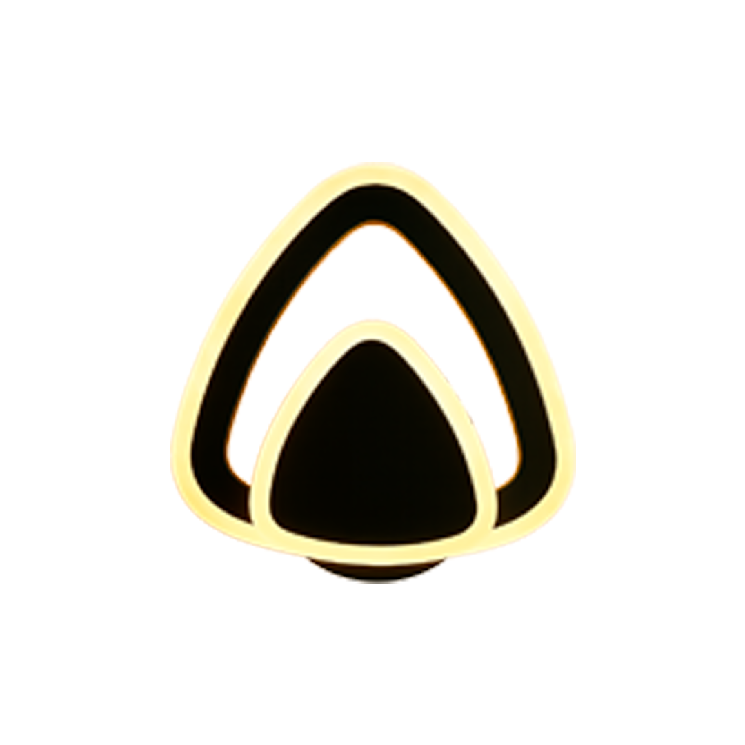 Foto do produto ARANDELA CRISTALL WALL EVORA 10W 3000K BLACK