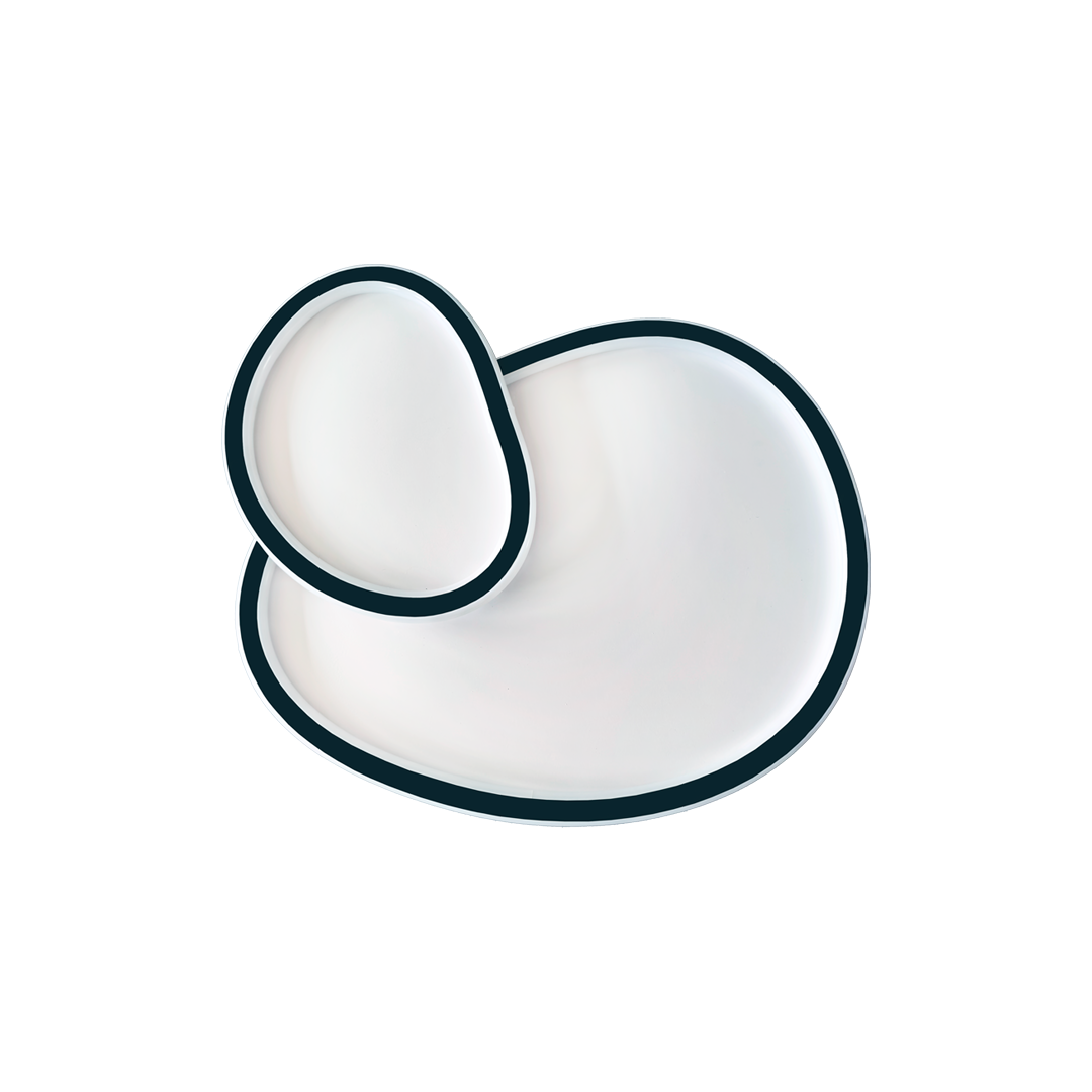 Foto do produto LUSTRE CRISTALL DECCOR ANDORA 25W 3000K BLACK D400X200MM