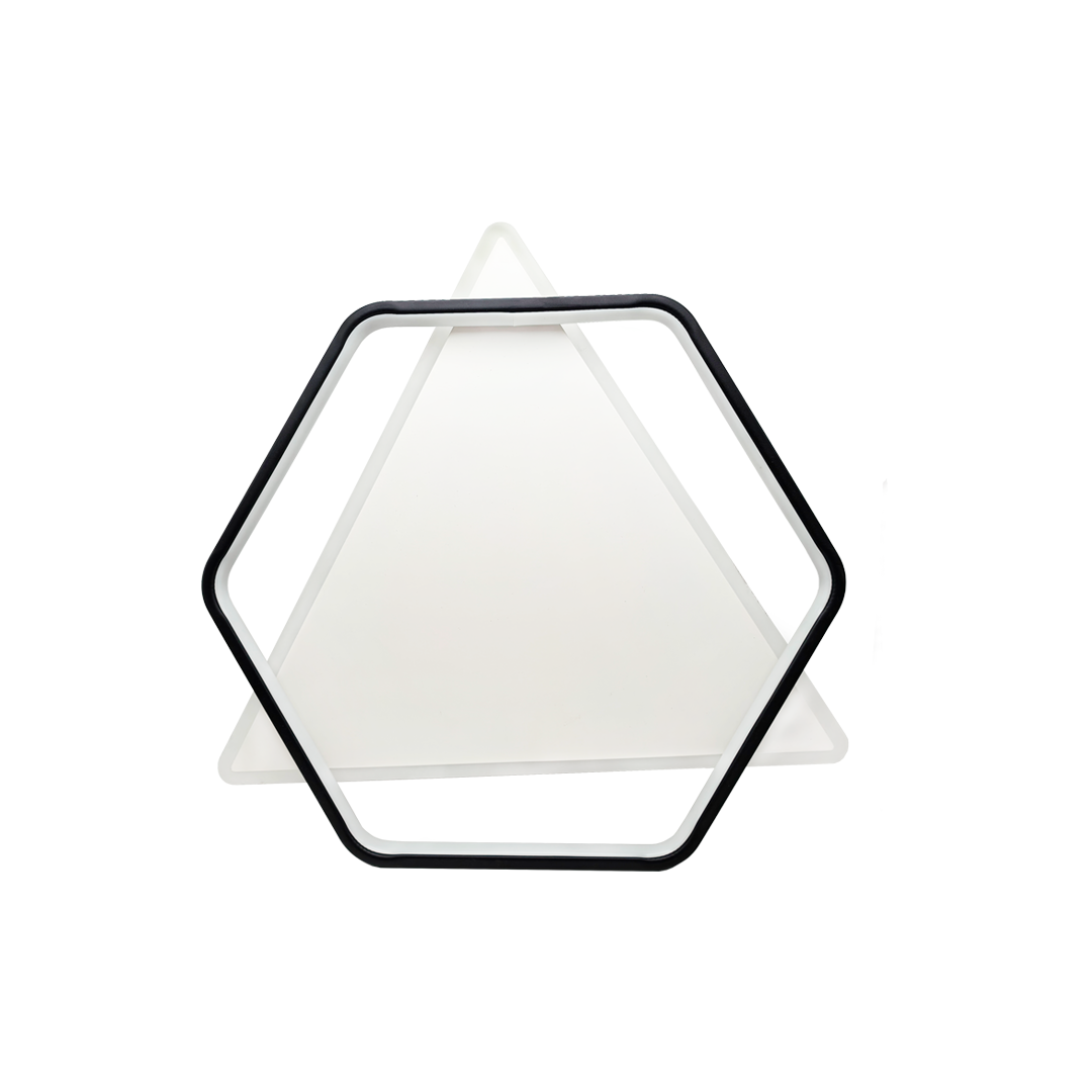 Foto do produto LUSTRE CRISTALL DECCOR BATUMI 30W 3000K BLACK D480MM