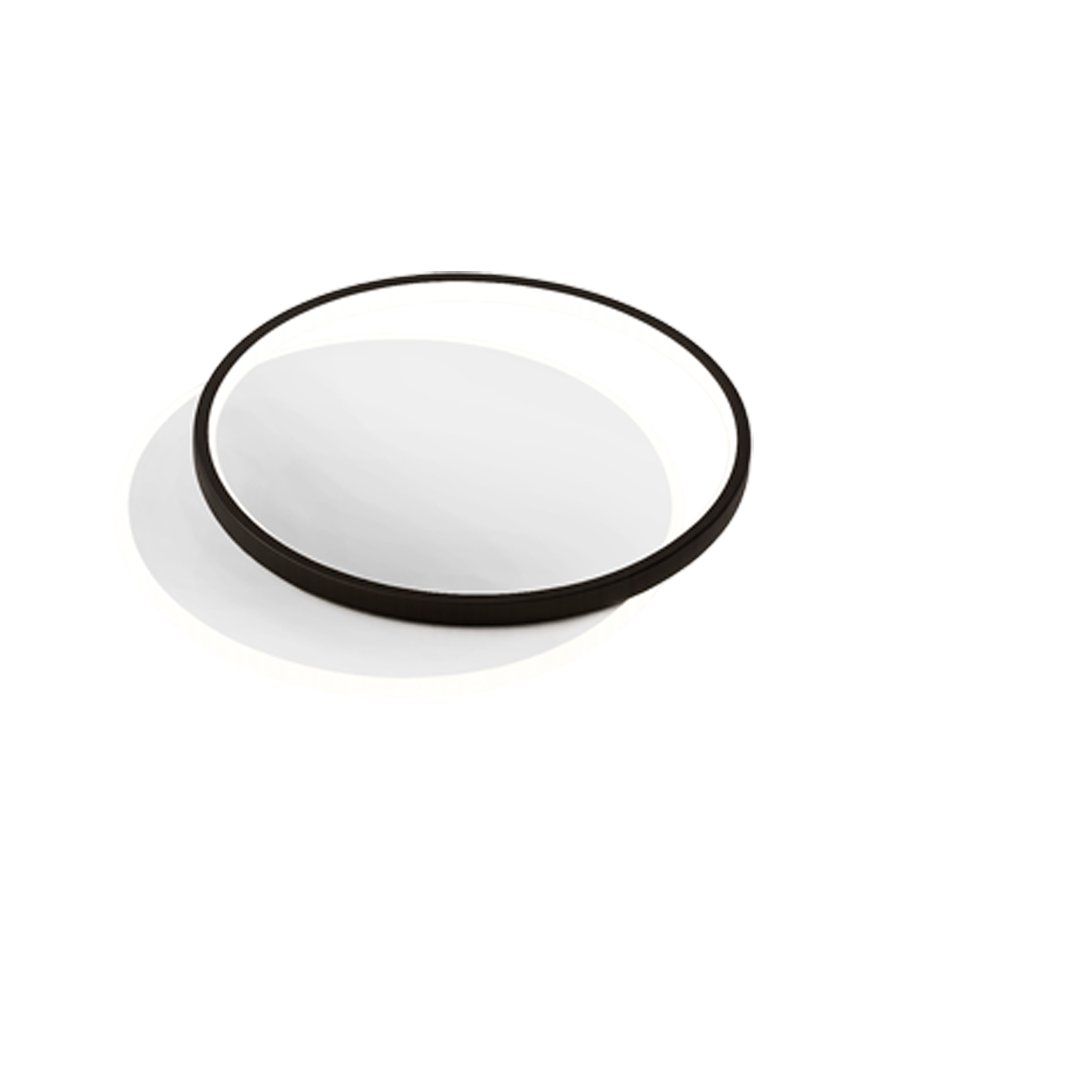Foto do produto LUSTRE CRISTALL DECCOR BURGAS 20W 3000K BLACK L480XW400MM