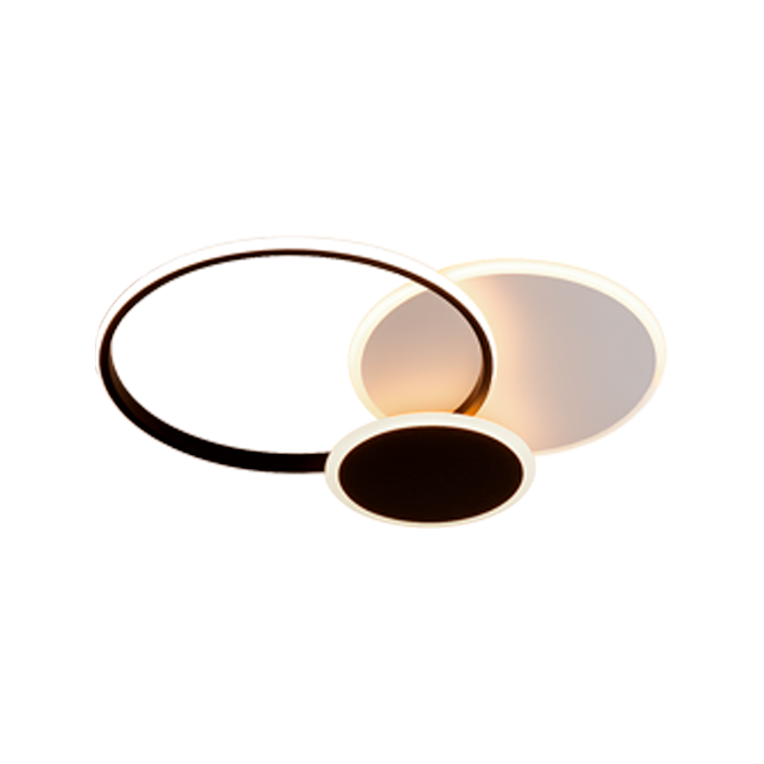 Foto do produto LUSTRE CRISTALL DECCOR HUNGRIA 30W 3000K BLACK L520MM