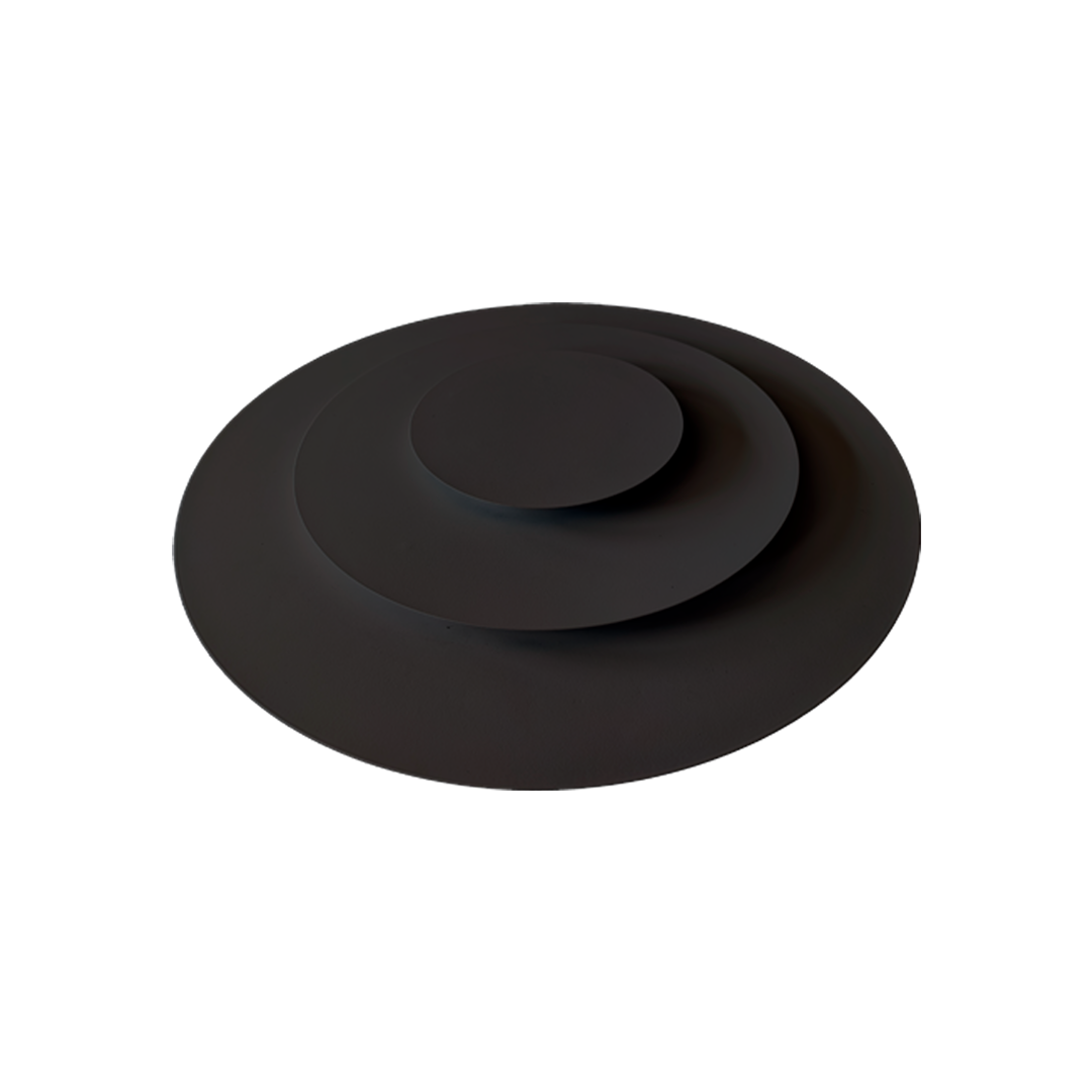 Foto do produto LUSTRE CRISTALL DECCOR ISA 20W 3000K BLACK D500MM