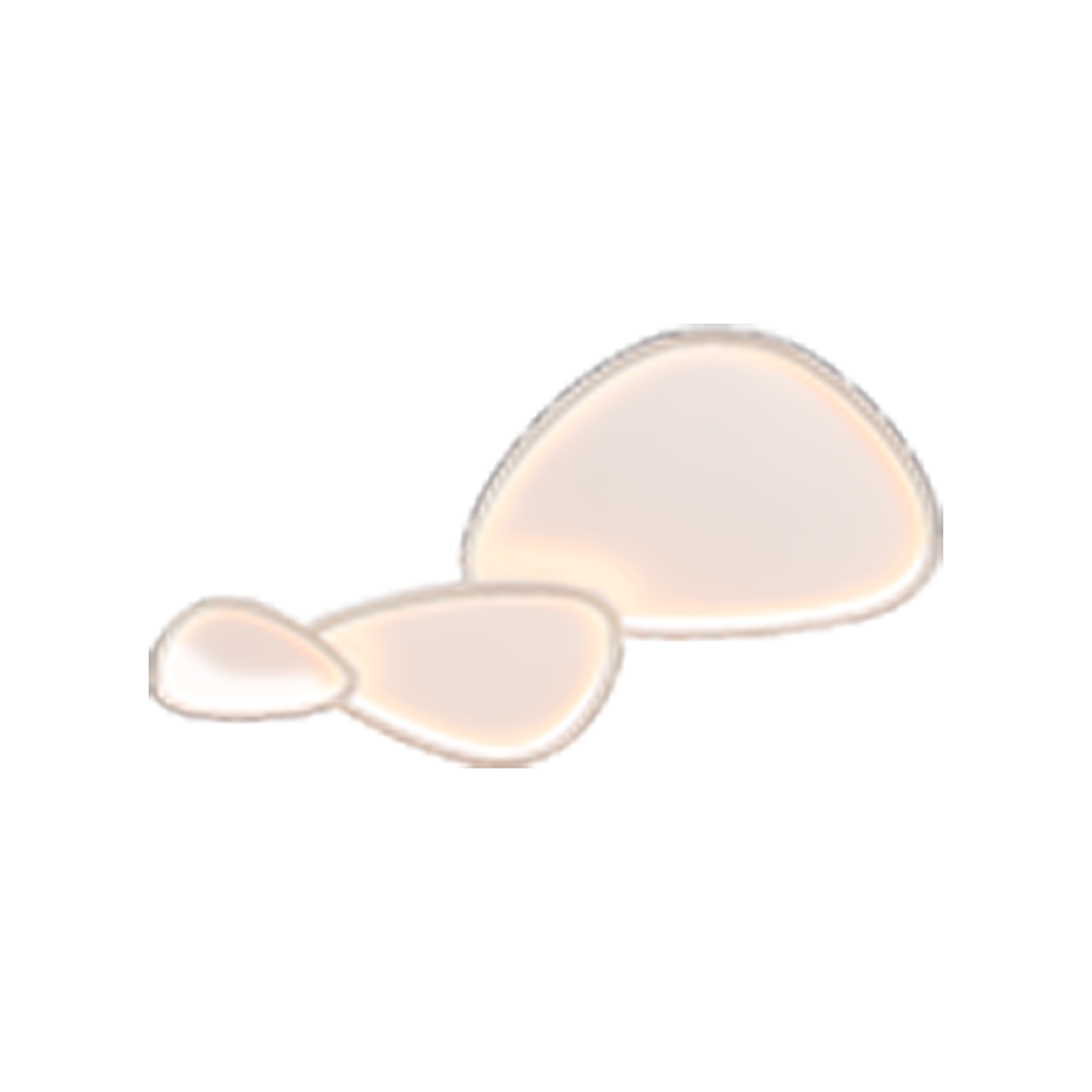 Foto do produto LUSTRE CRISTALL DECCOR LEON 45W 3000K WHITE D900X680X1400MM