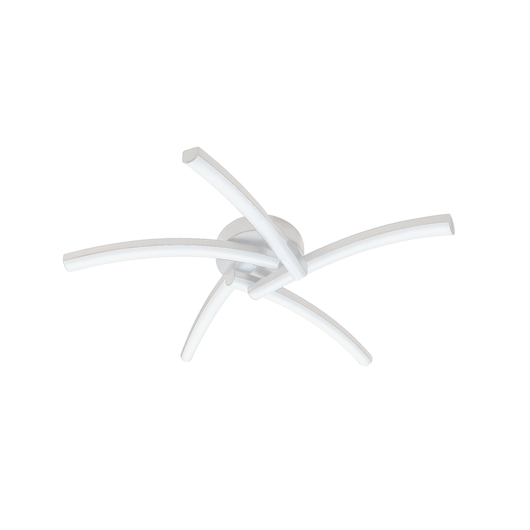 Foto do produto LUSTRE CRISTALL DECCOR LONDRES 30W 3000K WHITE 550XH150MM