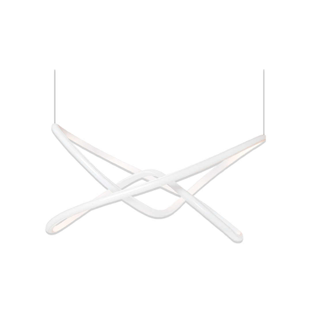 Foto do produto LUSTRE CRISTALL DECCOR PRAGA 40W 3000K WHITE L550XW400XH220MM