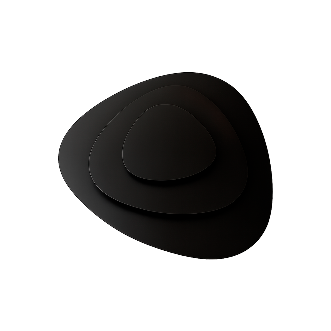 Foto do produto LUSTRE CRISTALL DECCOR VALLADOLID 20W 3000K BLACK D500MM