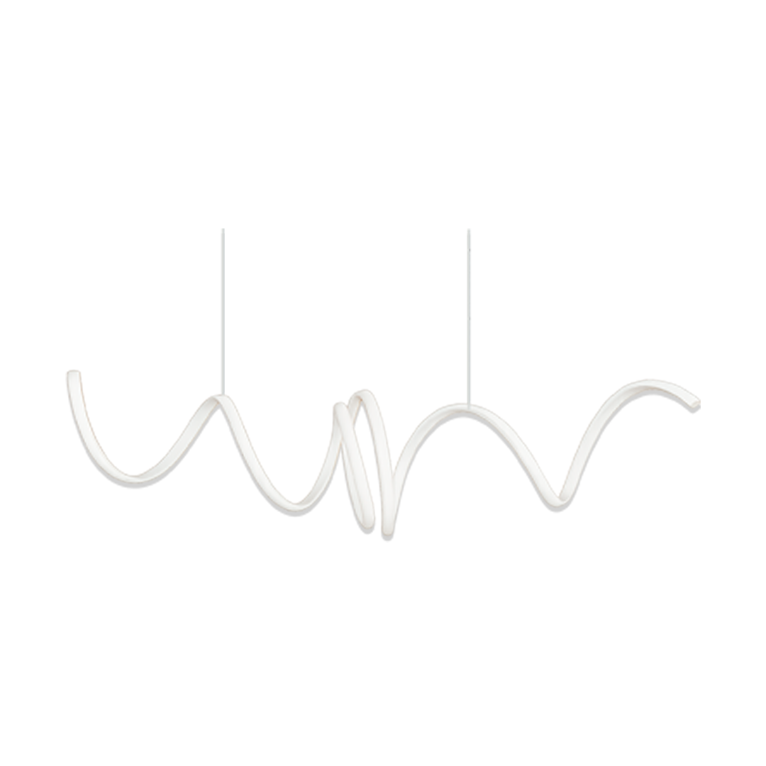 Foto do produto LUSTRE CRISTALL DECCOR VIGO 20W 3000K WHITE L1000XW250XH250MM