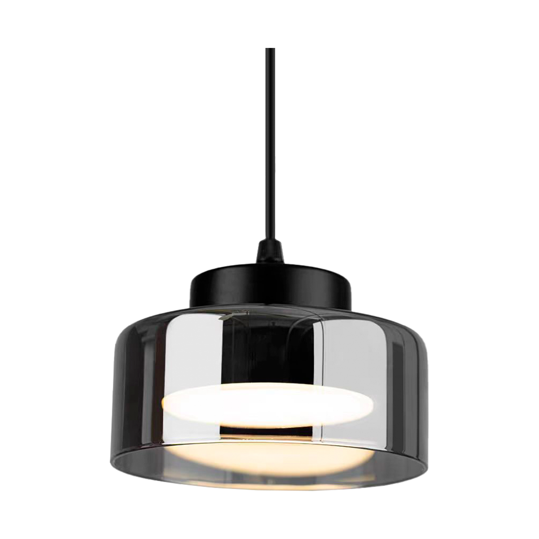 Foto do produto PENDENTE CRISTALL DECCOR KOSICE 10W SMOKY GRAY 3000K